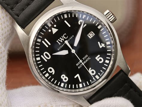 how to spot a fake iwc mark xviii|authentic iwc watch.